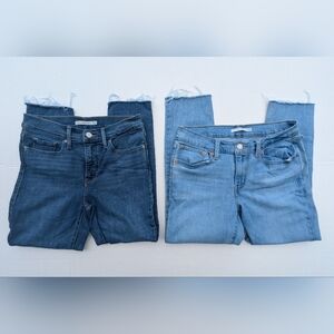 Levi's Women's Jeans Size 28 Blue Ankle Cropped Classic Indigo